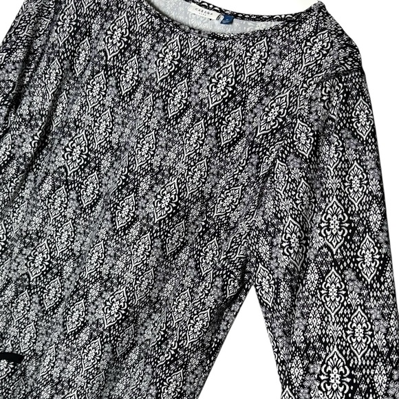 Cabana Life Cabana Shift Dress UPF‎ 50 Black White Size 1X - Picture 4 of 10